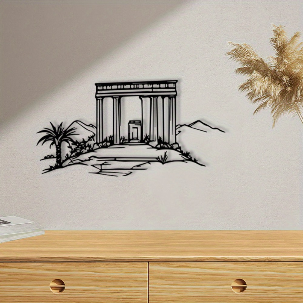 Art & Craft Paper For Kids - CIFBUY 鉄製ウォールアート 宗教壁画 金属彫刻 パウダーコーティングされた飾り板 文化ギフト