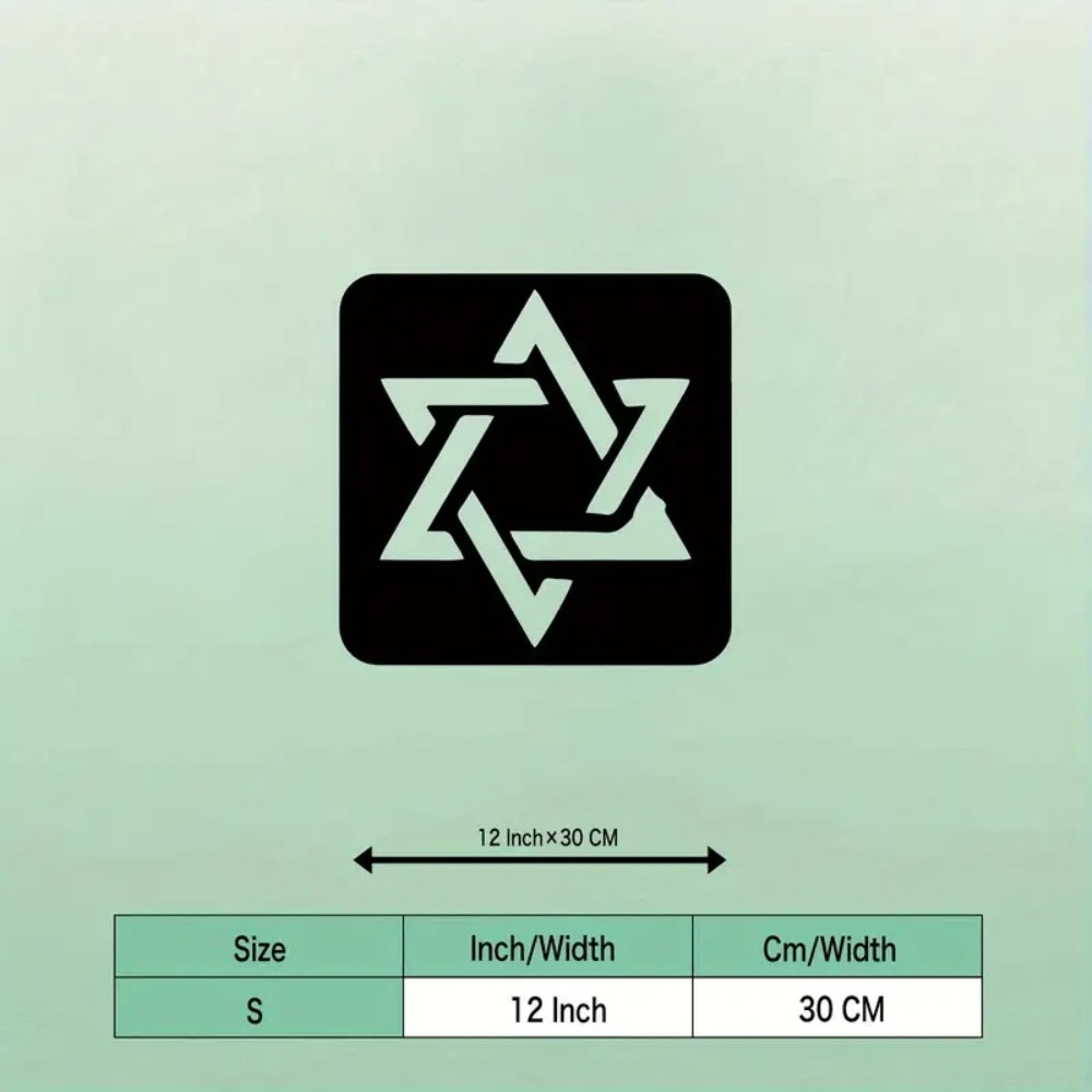 CIFBUY ヘブライ文字 ベス・シン・シャローム 金属製ウ - Art & Craft Paper For Kids のレビューと価格