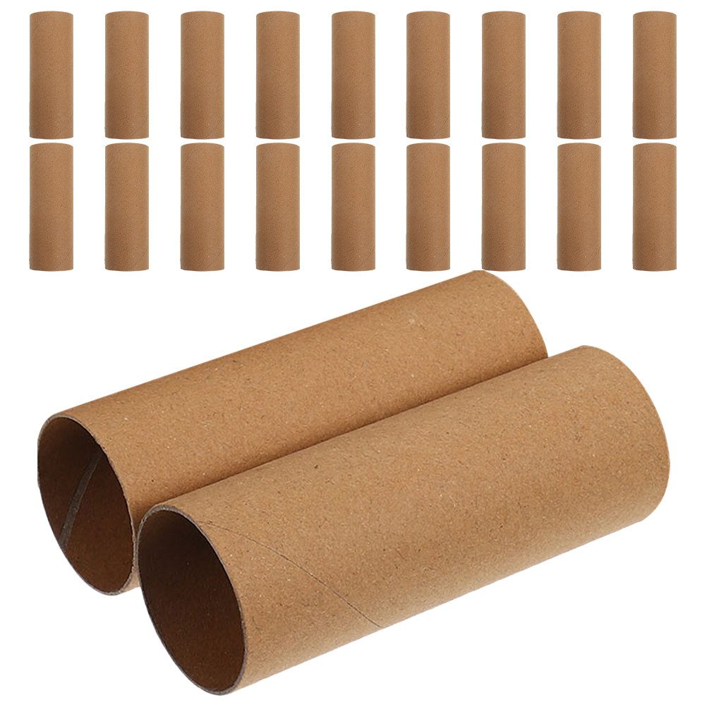 30個入り、段ボール製の円筒形紙管。DIY用。サイズは4.3 - Art Craft Cardboard のレビューと価格