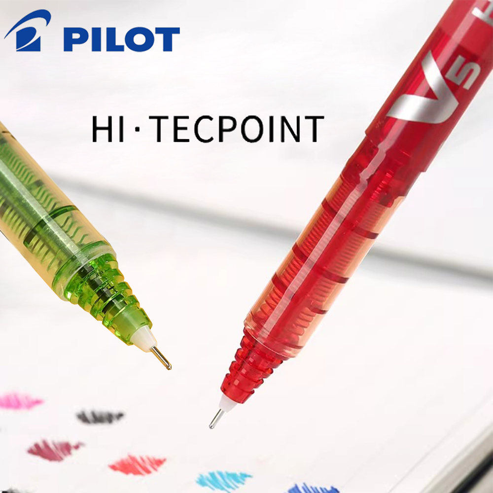 12本入り 日本パイロット BX-V5 ゲルペン ハイテック - Pilot Pen V5 のレビューと価格
