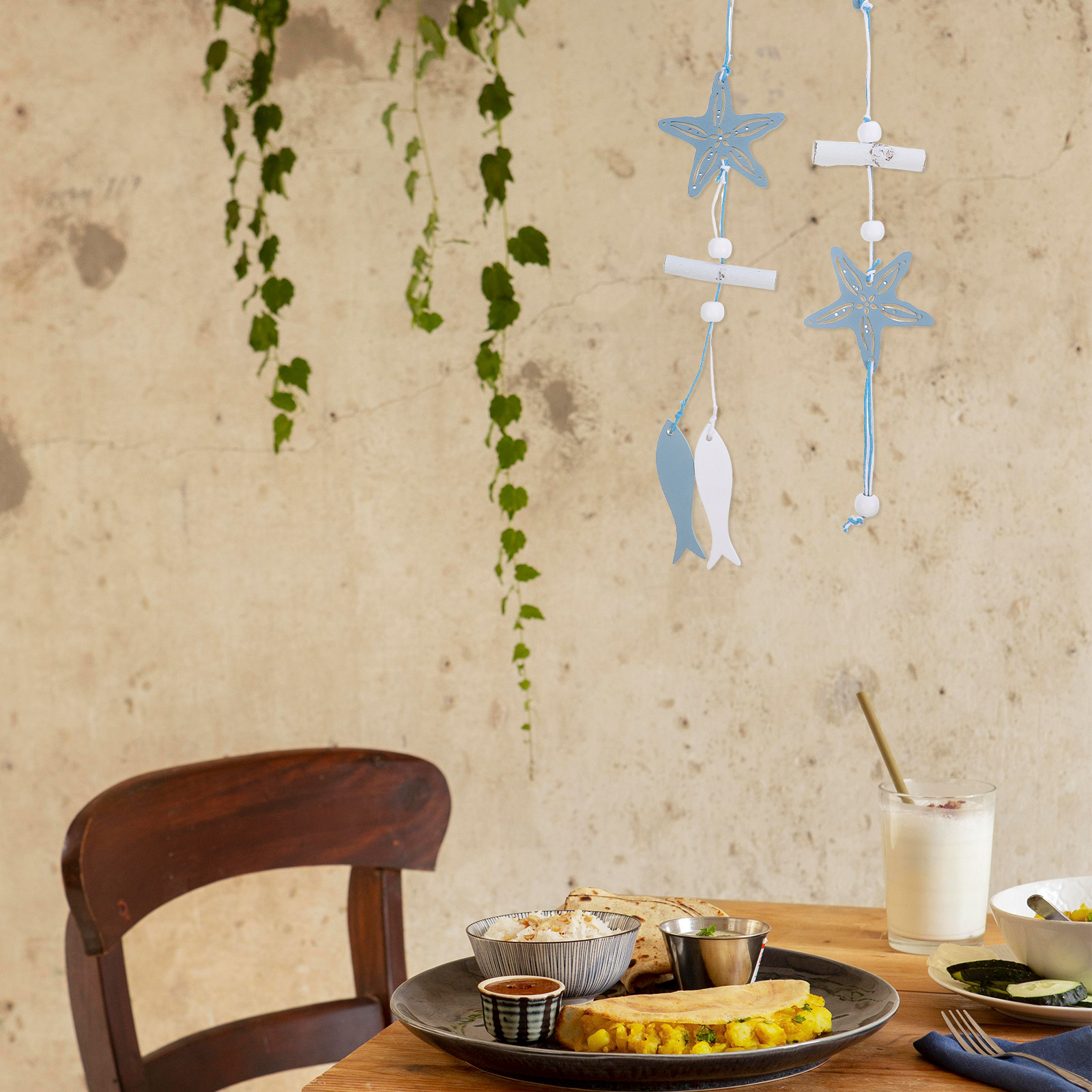 海星の壁飾り、地中海風の木製オーナメント。お部屋や子供部屋、 - Art And Craft For Nursery のレビューと価格