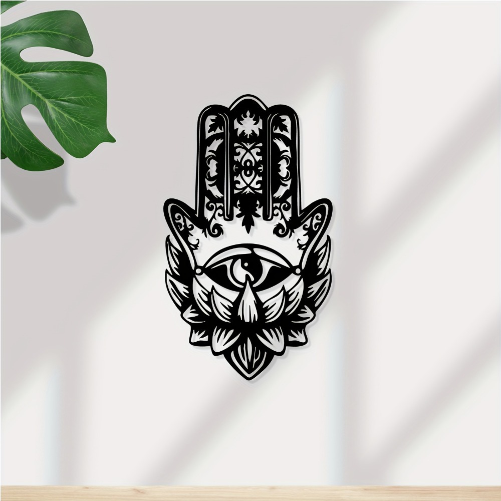 CIFBUY ハムサハンド イービルアイ メタルウォールアー - Art & Craft Paper For Kids のレビューと価格