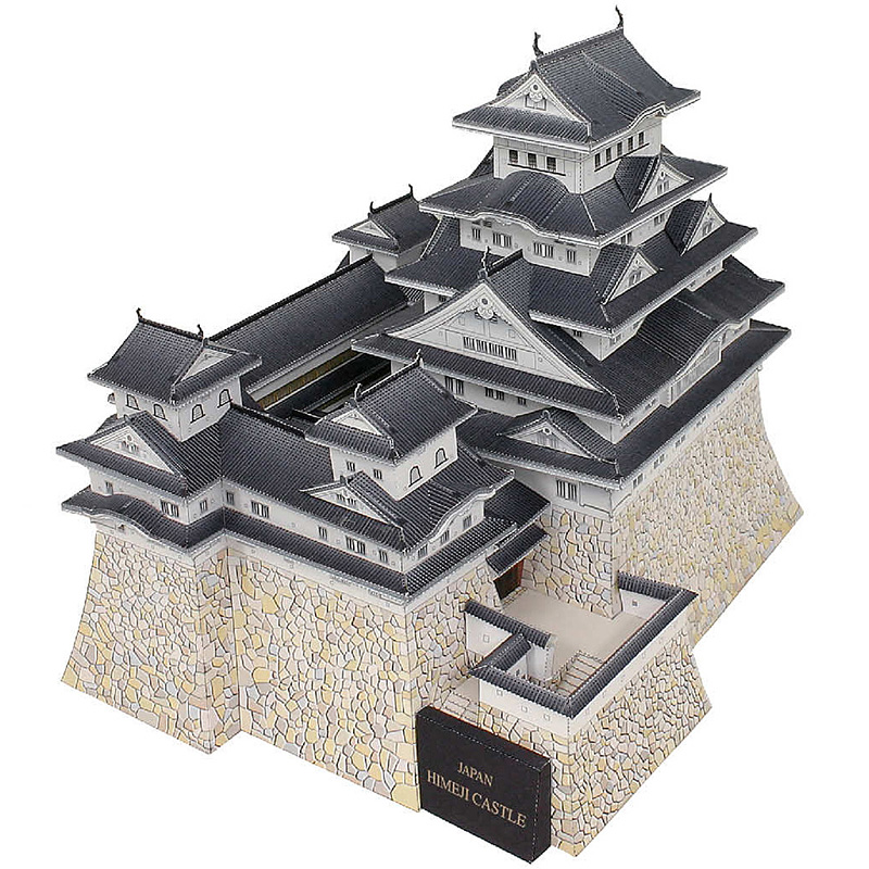 日本の魔法の城,3D紙モデル,工芸品,折りたたみ式アート,手 - Art Craft Cardboard のレビューと価格