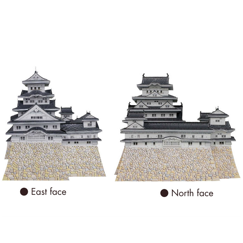 日本の魔法の城,3D紙モデル,工芸品,折りたたみ式アート,手 - Art Craft Cardboard のレビューと価格