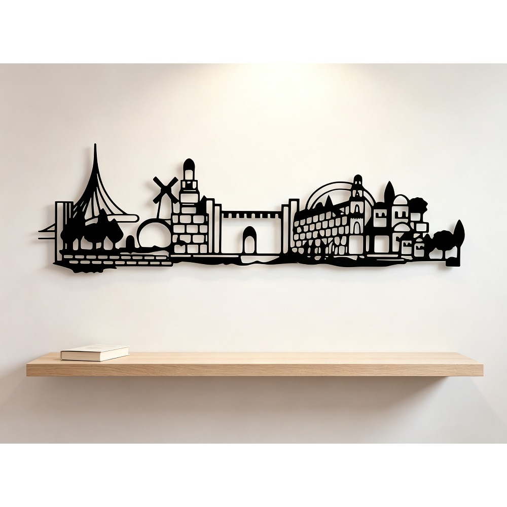 CIFBUY メタルウォールアート エルサレムスカイライン装 - Art & Craft Paper For Kids のレビューと価格