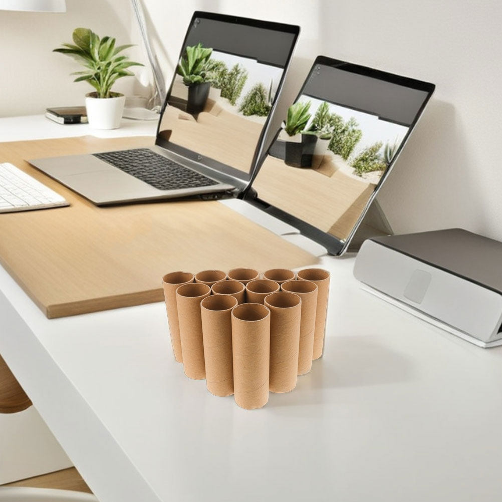 20個入り、多用途に使えるクラフト紙製の筒型容器。直径15c - Art Craft Cardboard のレビューと価格